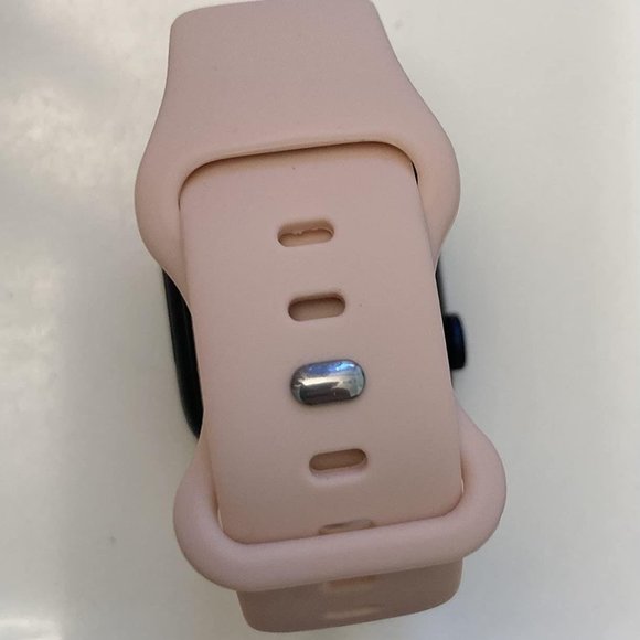 Only Band Silicone Sport Band Butterfly Charm for iwatch Series SE/7/6/5/4/3/2/1 - Picture 2 of 8